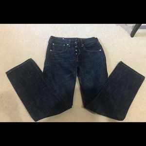 Levi’s - Dark Wash Mens Jeans - 501-  W 31 L 32